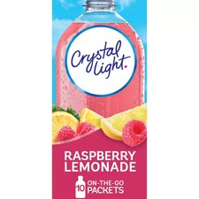 Crystal Light RASPBERRY LEMONADE 10 packets E...