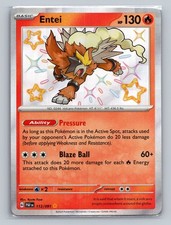 SV: Paldean Fates #112/091 Entei on eBay
