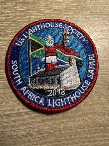 US Lighthouse Society Tour of South Africa & Safari 2018 Patch FREE SHIPPING