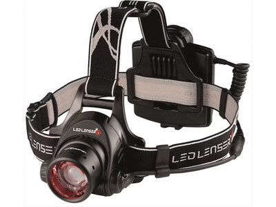 LEDLENSER Stirnlampe H14R.2 (7299R) 1000 lm mit Akkusatz und Zubehör in der Box