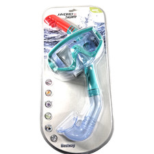 NOS 2021 Bestway Hydro-Swim Snorkel Mask Set ADULT 14 1 Size Fits Most