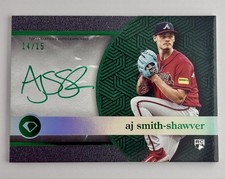 2024 Topps Diamond Icons AJ Smith-Shawver White Polychromatink On Card Auto /15