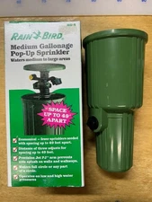 Rain Bird MG-4 Mini Paw Pop Up Impact Sprinkler Green Case