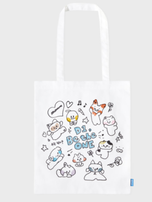 ZEROBASEONE ZB1 LINE FRIENDS OFFICIAL MD ZERONI ECO BAG | eBay