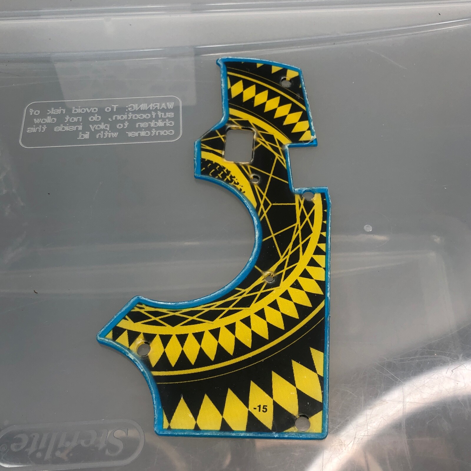 Stern AC/DC Pro LE NOS Yellow Pinball Machine Replacement Parts