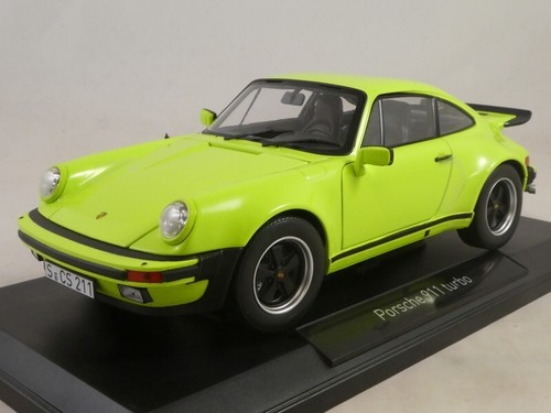 Norev Porsche 911 Turbo 3.0 light green 1976 1/18 187666