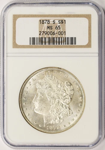 1878-S $1 Morgan Dollar NGC MS64