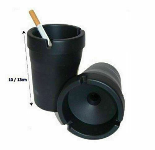 2 x Butt Bucket Ashtray Smoking Cigarette Outdoor Bar Pub Plastic Car Ash Buds - Picture 6 of 9