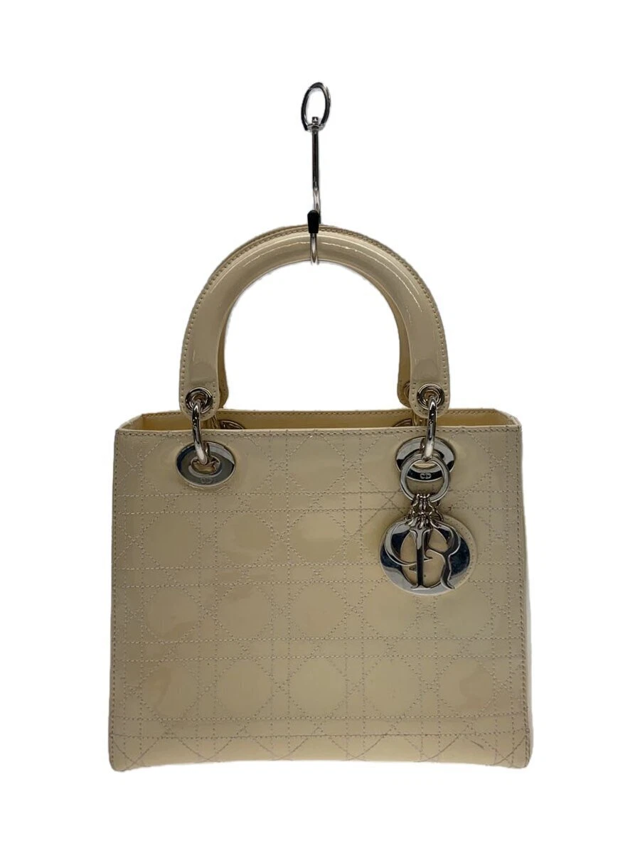 Sac à bandoulière Christian Dior Lady Dior VRN44551 blanc