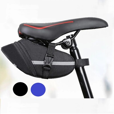 Satteltasche Fahrrad Rennrad mini Fahrradtasche wasserdicht schwarz Werkzeug Bag