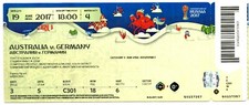 Ticket Confed-Cup 2017 #04 Australia - Germany