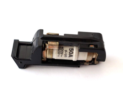 3 x NEOZED-Sicherungseinsatz/ mit Blinkstecker - 50 A (Weiß) - 400 V - D02 (E18)