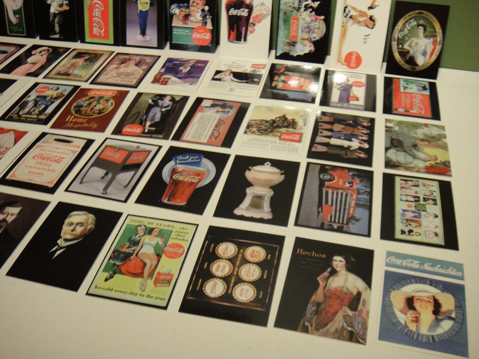 1999 The Art of Coca-Cola By Comic Images Complete Base Card Set (1-70) - Picture 6 of 9