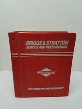 Briggs & Stratton Engine Service and Parts Manual July 1993 Vintage 