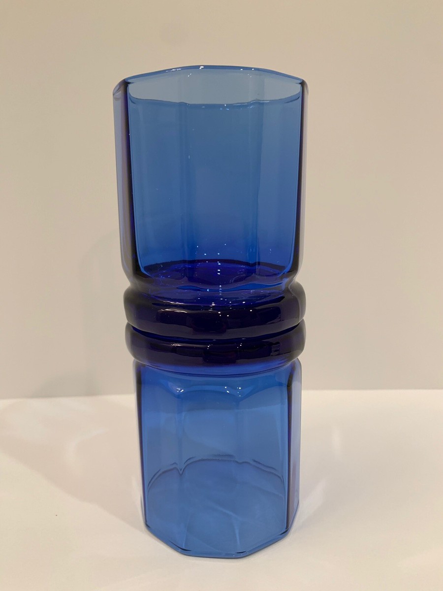 Anchor Hocking Cobalt Blue Drinking Glasses VTG Set Of 2 | eBay