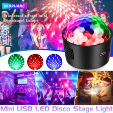 USB Mini LED Disco Stage Light Party Club KTV Bar Magic Ball Lighting dj Lights