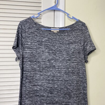 ann taylor loft t shirt dress NEW Ann Taylor LOFT Red T-shirt Dress Swing Midi Sleeveless XS X Small Christmas