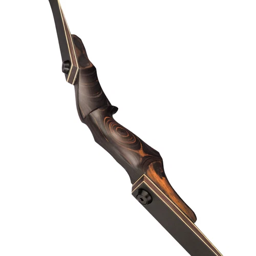 25-60lbs Recurve Bow 60" Takedown Hunting Bow Archery Target Shoot BLACK HUNTER - Picture 12 of 19