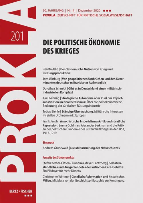 Thumbnail - Prokla Die Politische Ökonomie Des Krieges Prokla 201 9783865059017