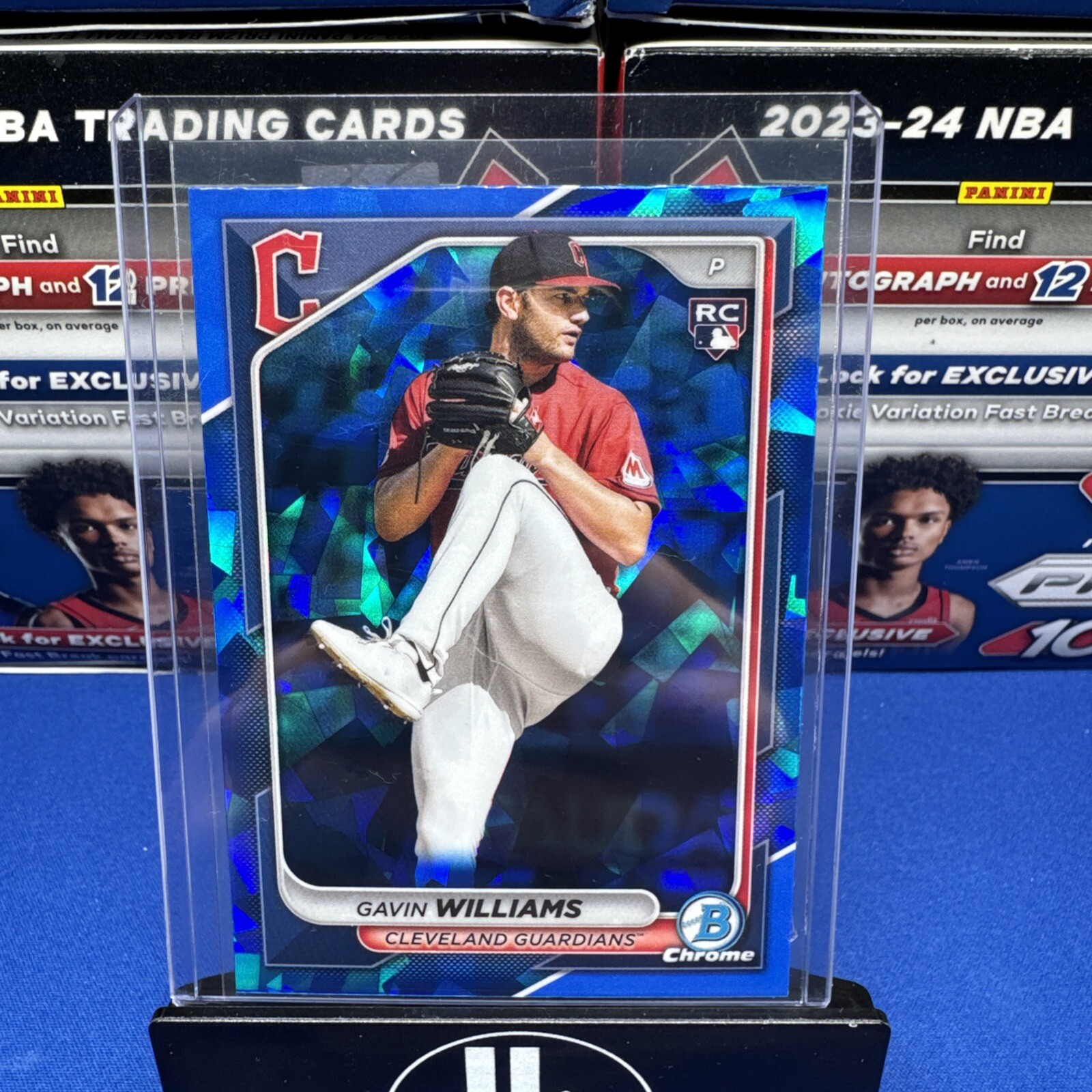 2024 Bowman Chrome Sapphire Edition - #77 Gavin Williams (RC)