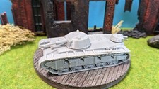 Progetto " Media Trattore " WW2 Prototipo Carro Armato Modello Kit Scala