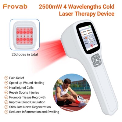 FourWave Lasertherapie zervikaler Spondylose Bandscheibenvorfall Muskelzerrungen
