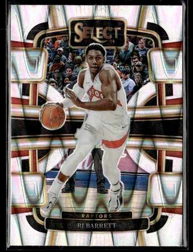 2023-24 Panini Select RJ Barrett Tectonic Prizm Concourse #1 Toronto Raptors - 第 1/2 張圖片