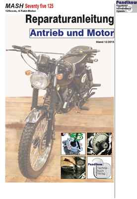 Reparaturanleitung RIS Mash Seventy five 125 Antrieb und Motor