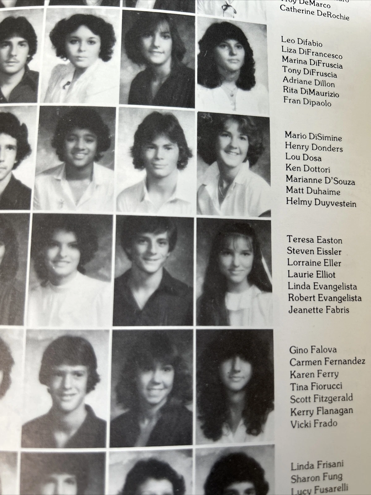 Denis Morris High School Annuale 1982 St. Catharines Linda Evangelista Vogue - Picture 2 of 2
