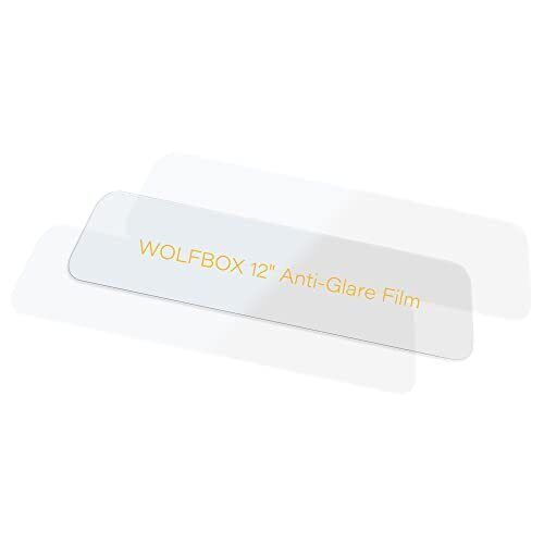 WOLFBOX 12inch Anti-Glare Film for Rear View Mirror Camera for G840S/G850/G900 - Picture 1 of 7