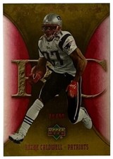 2007 Upper Deck Artifacts Red #62 Reche Caldwell New England Patriots /99