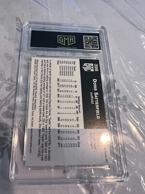 DORIS SATTERFIELD GRAND RAPIDS 2000 FRITSCH A-A GPBL # 398 GRADED