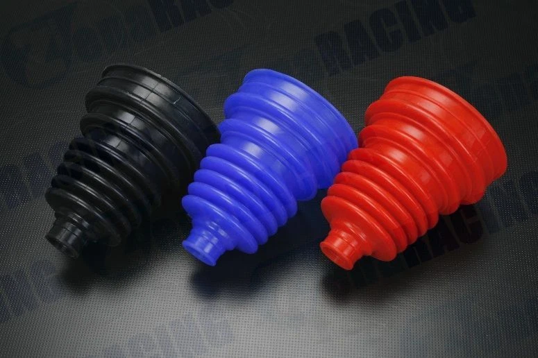 8pcs Universal BLACK Silicone CV Boot Cover Joint Kit Constant Velocity Foto 4 de 4