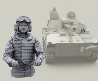 1/35 Modern Russian Tank Driver - T340