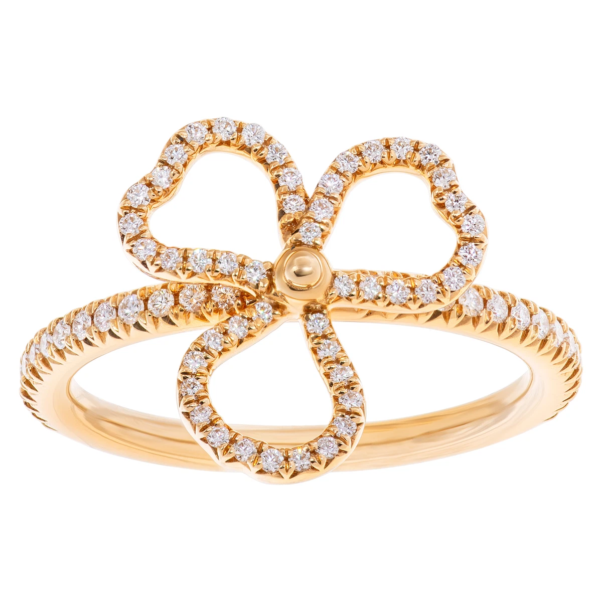 Tiffany clover deals ring
