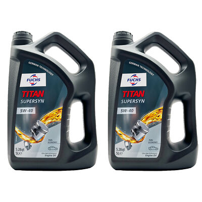 10 L Fuchs Titan Supersyn 5W-40 | MB 229.3 | VW 502 00 / 505 00 | RN0700/RN0710