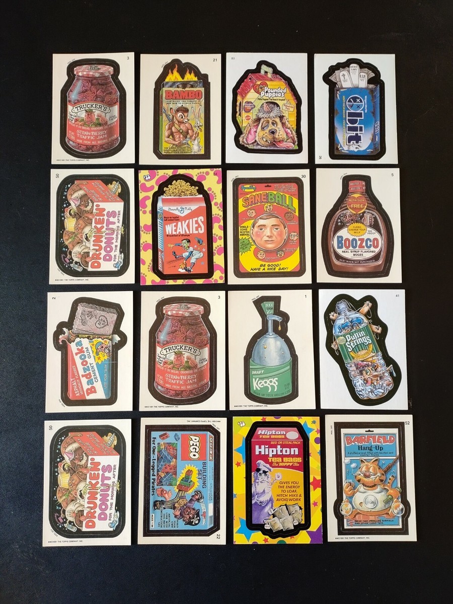 Vintage, Lot Of 16, Wacky Package Cards, 90s-2000s, Topps | eBay