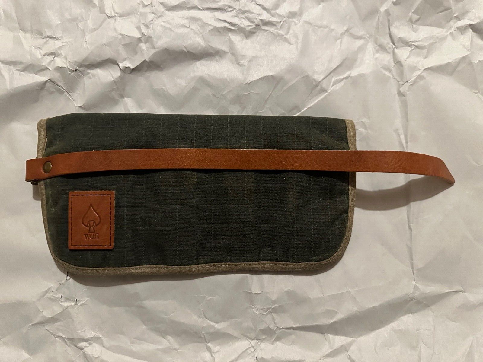 WOE Watches of Espionage 'The Diplomat' 4 Watch Canvas/Leather/Suede Roll NEW