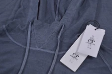 C.P. (CP) Company NWT Lightweight Wool Hooded Sweatshirt Size S 48 Grayish Blue