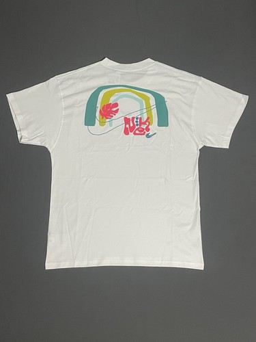 NWT Nike NSW Max 90 Spring Break T-Shirt DR9826-100 Men Size Medium RARE Rainbow - Picture 2 of 5