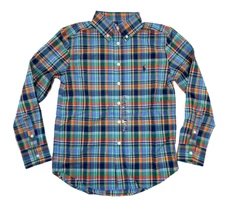 Polo Ralph Lauren Boy's Natural Stretch Button Down Shirt Long Sleeve