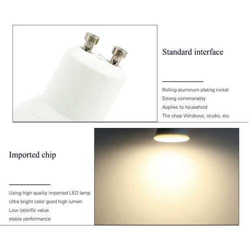 4/8/12x GU10 LED Bulbs Light Spotlight 6W Downlight Cool White House/Ceiling AU - Picture 8 of 9