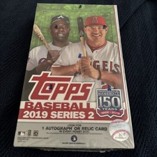 2019 Topps Baseball Series 2 Hobby Box Sealed 
