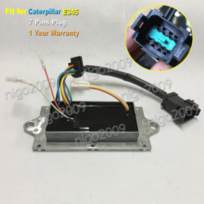 for Caterpillar E345 Throttle Motor Drive Panel Throttle Control Module 7 Pin