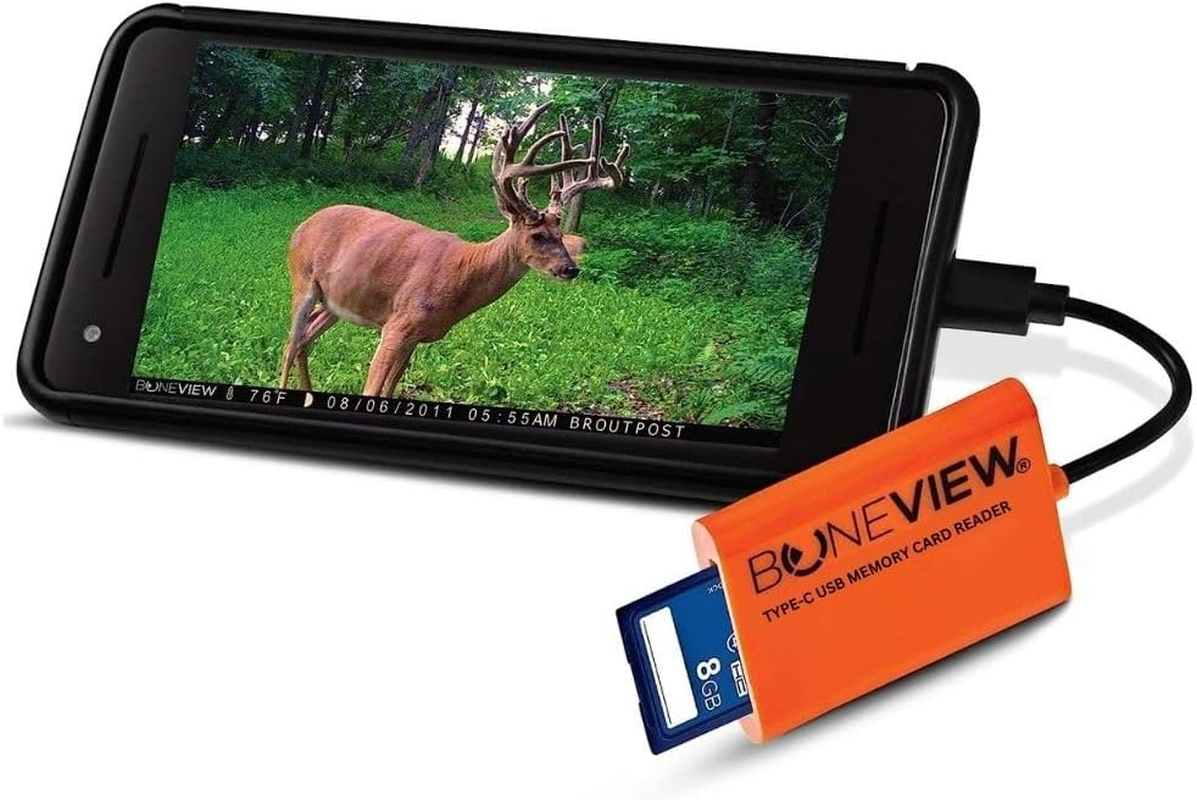 SD Card Reader for Android - Type C USB Trail Camera Viewer by  - Backup Play sa-image