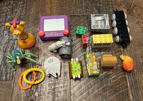 Random Toy Lot - 16 Items - Etch Sketch Little Tikes Kung Fu Panda Star ...