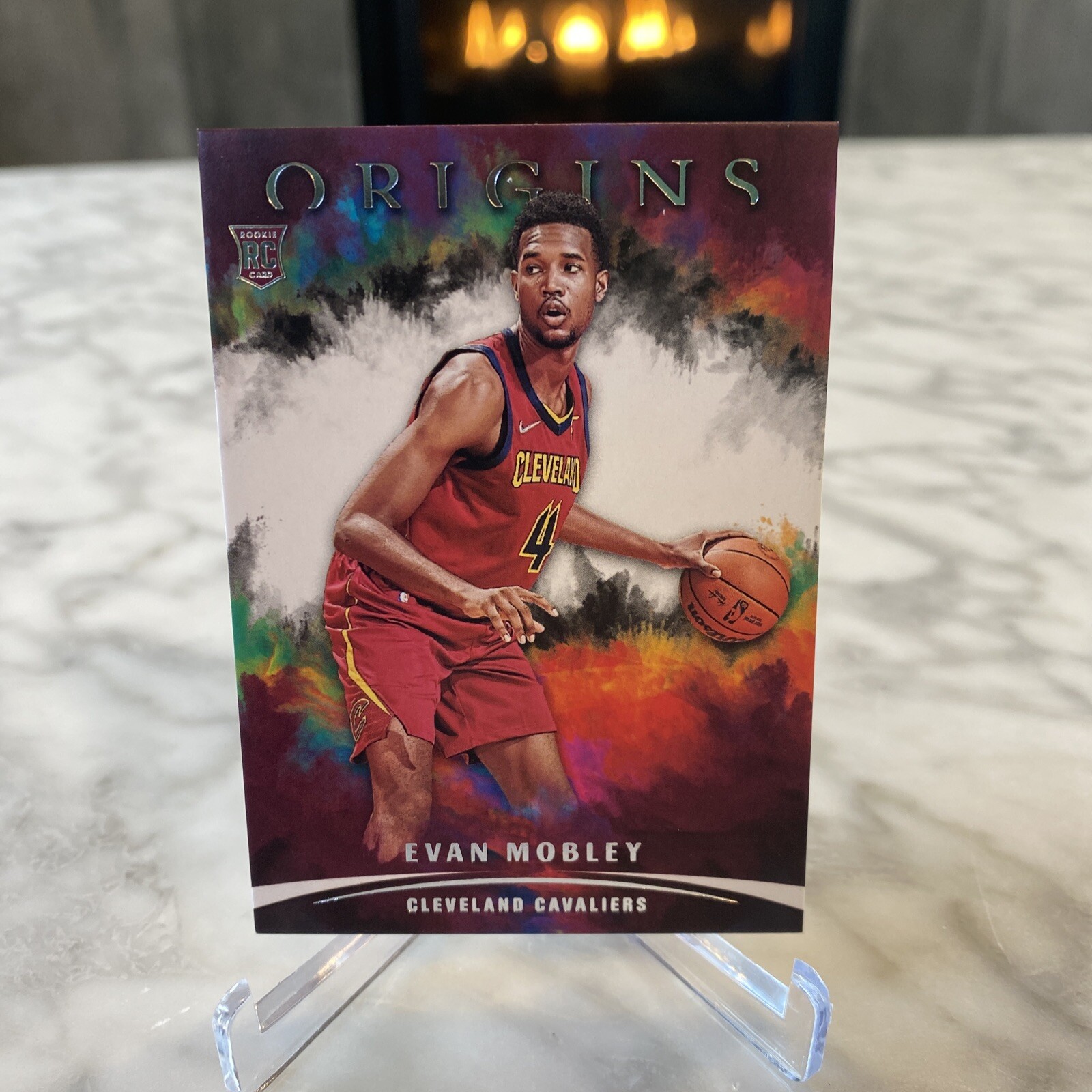 Evan Mobley 2021-22 Panini Origins Rookie Variation RC #53 V Cavaliers SP MINT