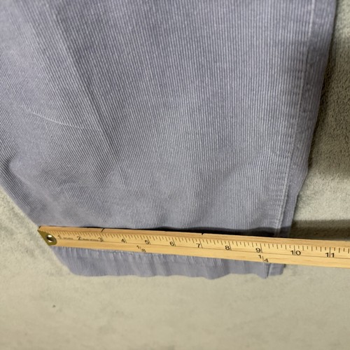 J Jill Corduroy Pants Womens 16 Plus Gray Hook & Eye Drawstring Straight Leg - Picture 5 of 9