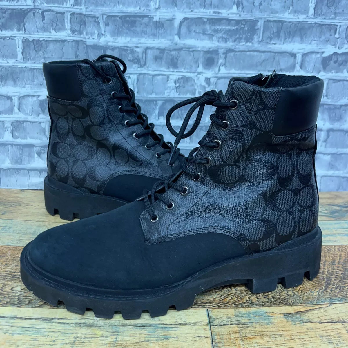 Coach men's hotsell boots