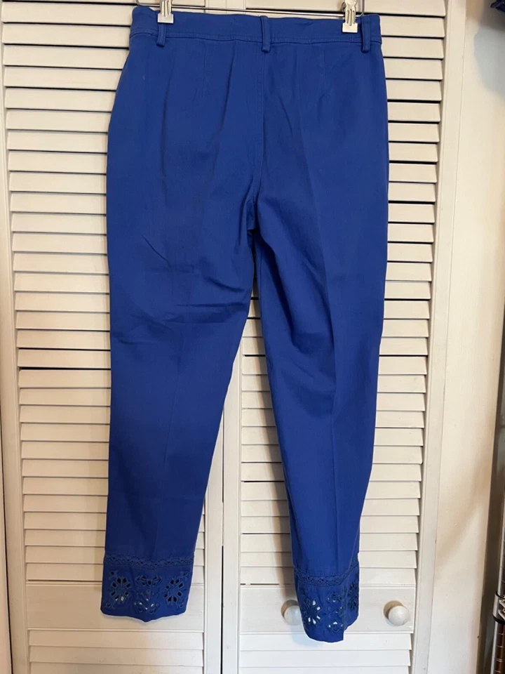 CHADWIVK Women’s Size 4 JeanS Pants Cut Out Laser Cuts at Hem Blue - Image 3 of 4